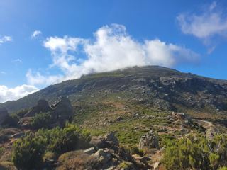 Vers le Monte Stello.