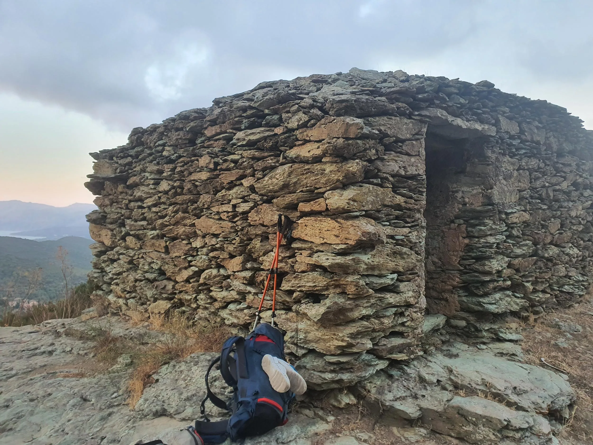Premier bivouac en dur