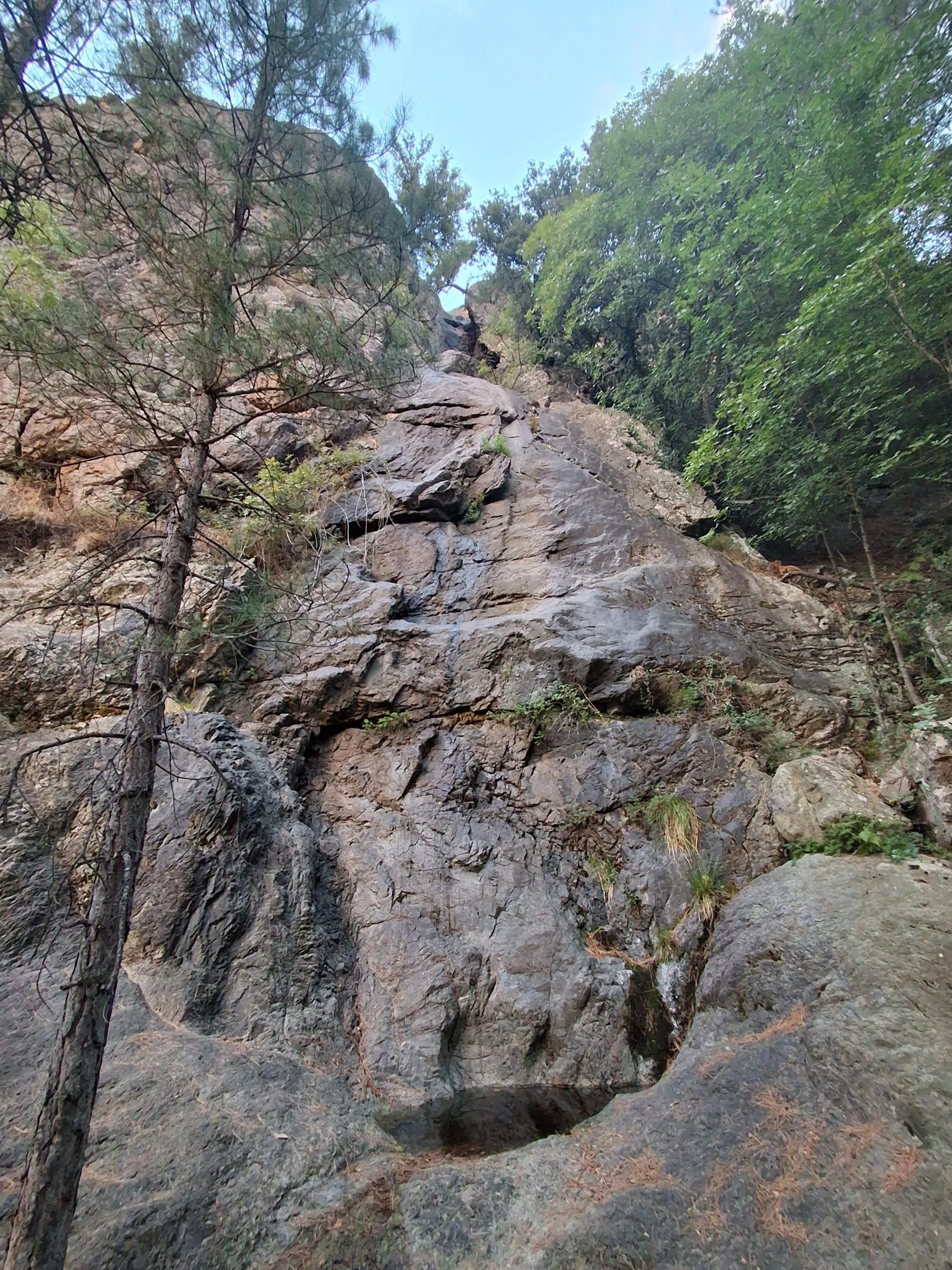 Bassin de cascade d'Asco