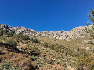 Vers le col