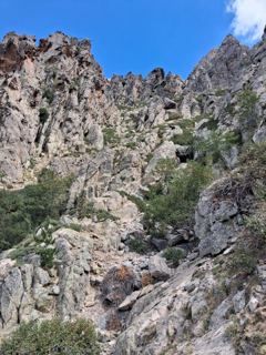 Vers la dent d'Asco