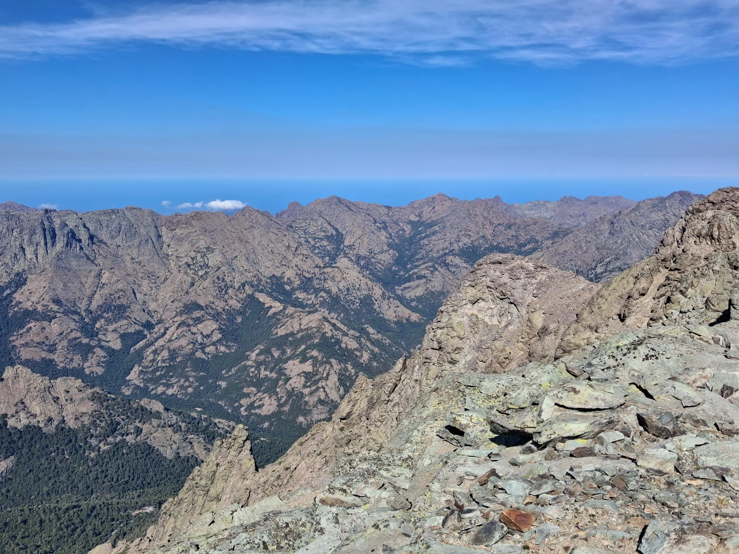 Vue du capu Biancu