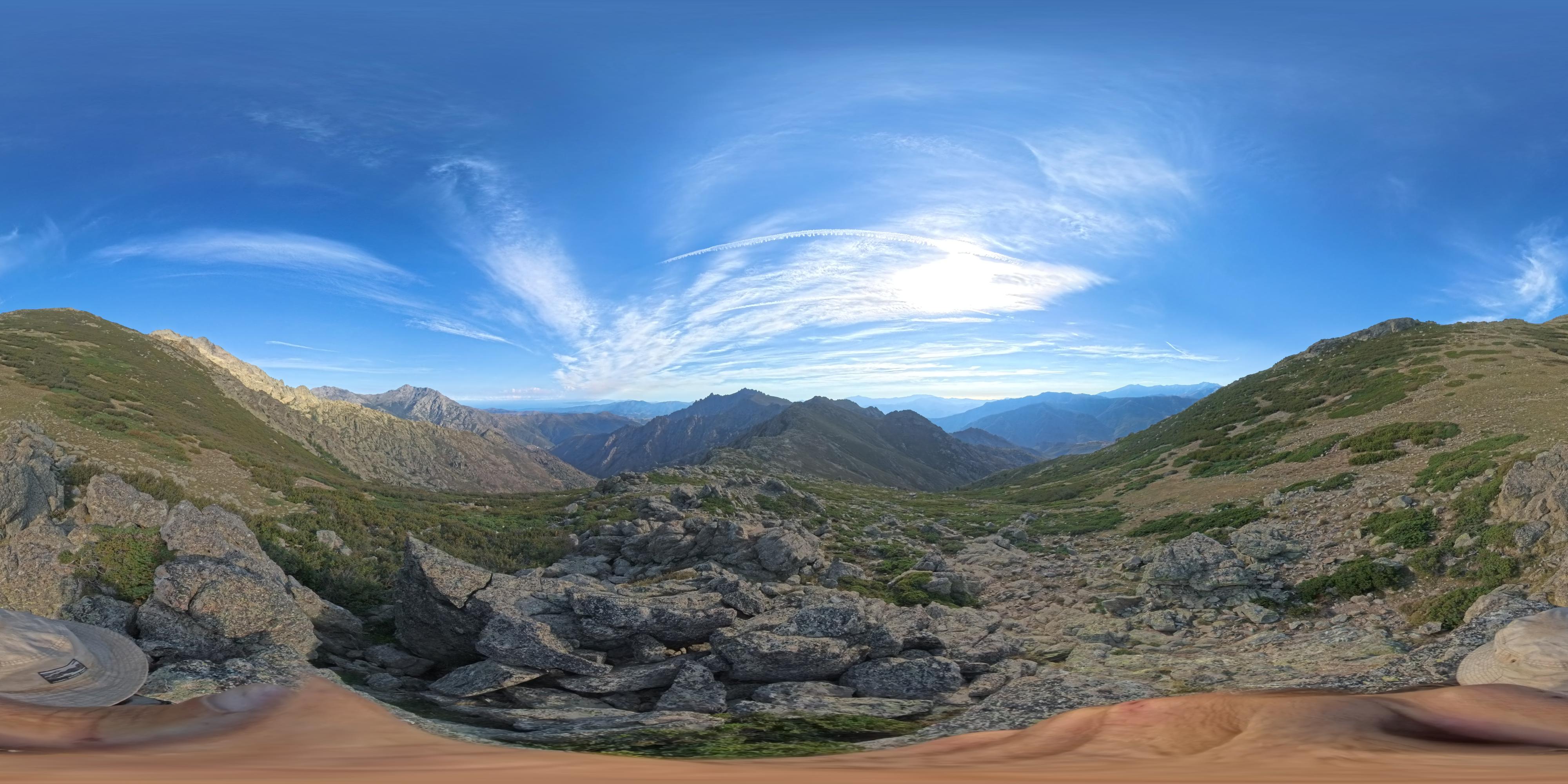 Vue du Capu di bocca Serra Piana 