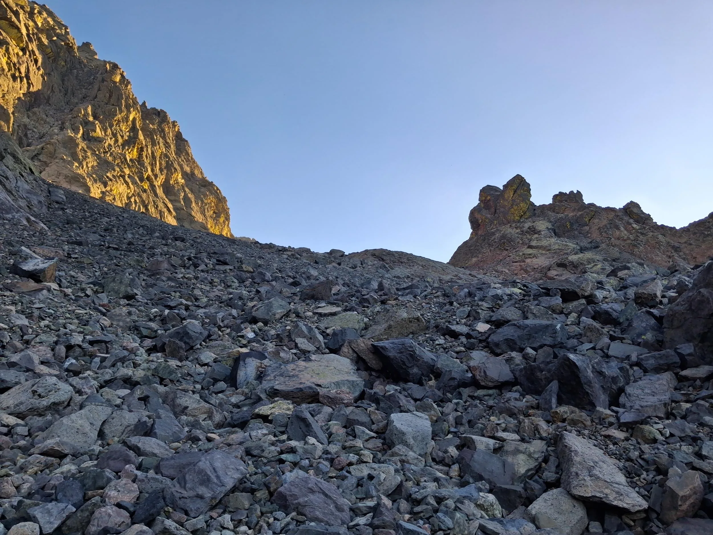 Retour au lac d'Argentu