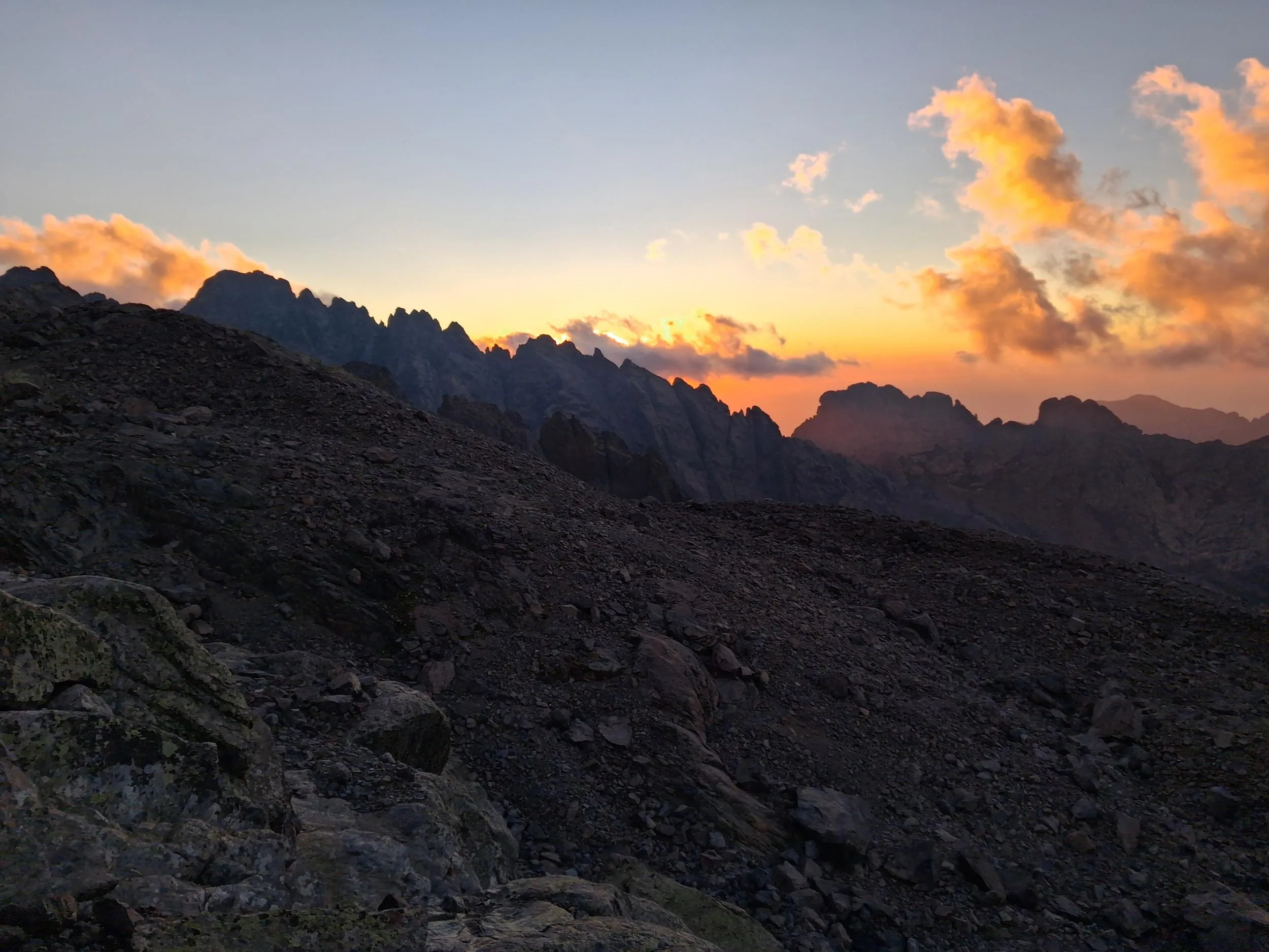 Retour au lac d'Argentu