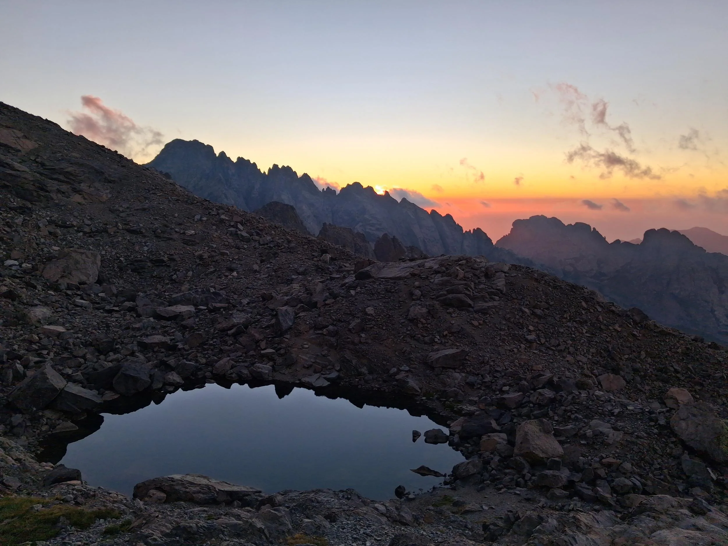 Retour au lac d'Argentu
