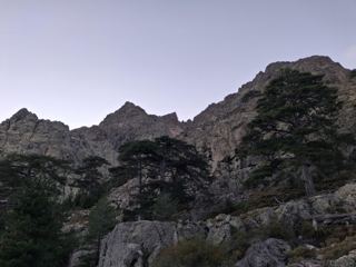 Vers le Monte Albanu