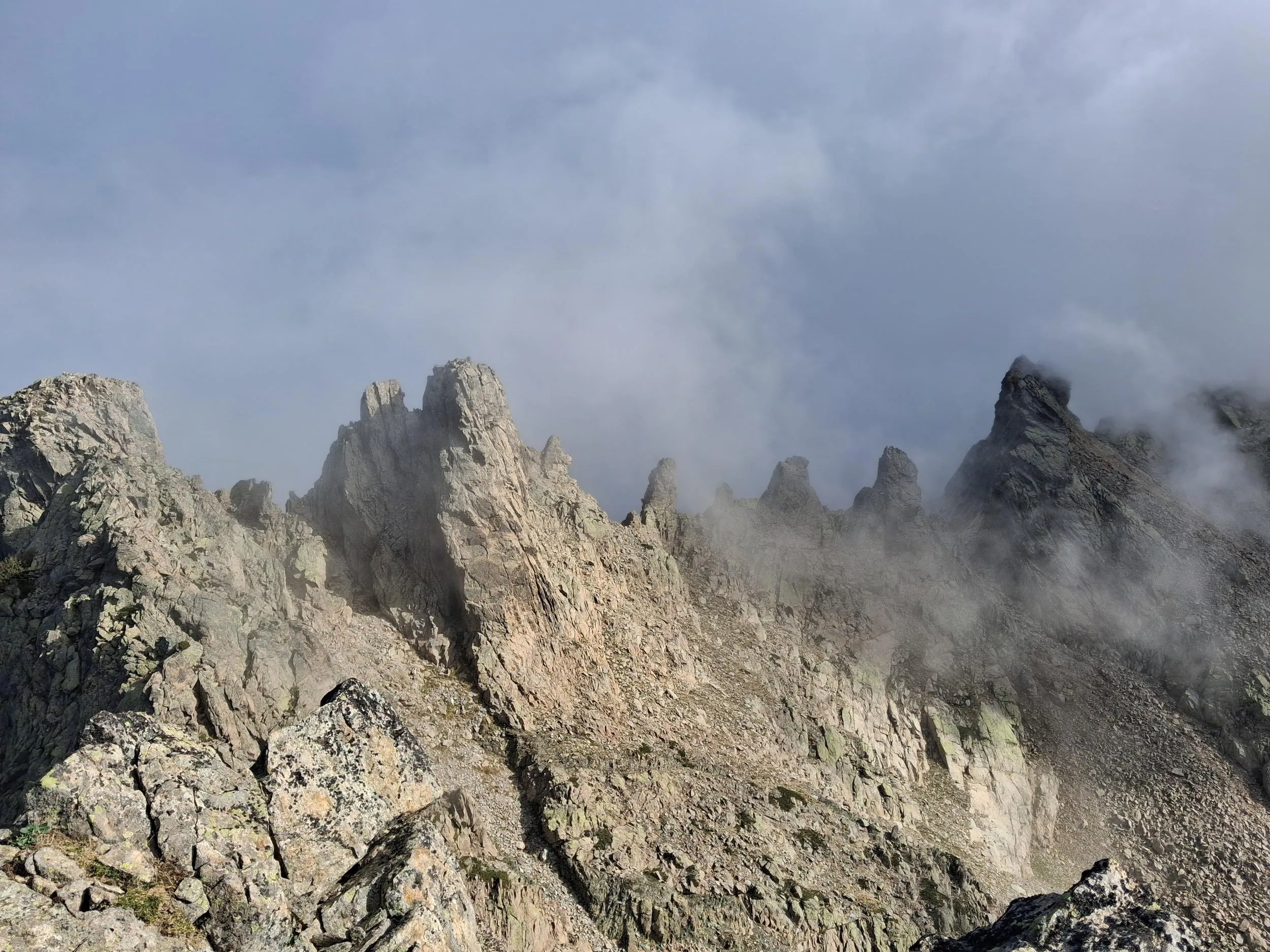 Vue de la pointe des 7 lacs